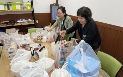 수원시 장안구 정자2동, 지역사회가 함께하는 나눔 ‘오늘은 맛난데이’