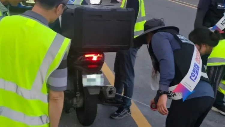 경기도, 6월 한 달간 이륜자동차 소음 및 불법 개조 일제 단속 실시