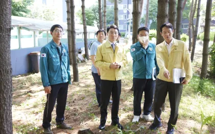 경기도, 여름철 우기 대비 급경사지 현장점검…인명피해 긴급예방사업 총력