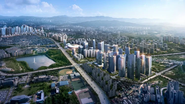 첨단과학연구 도시를 향한 수원 경제자유구역의 다음 장면