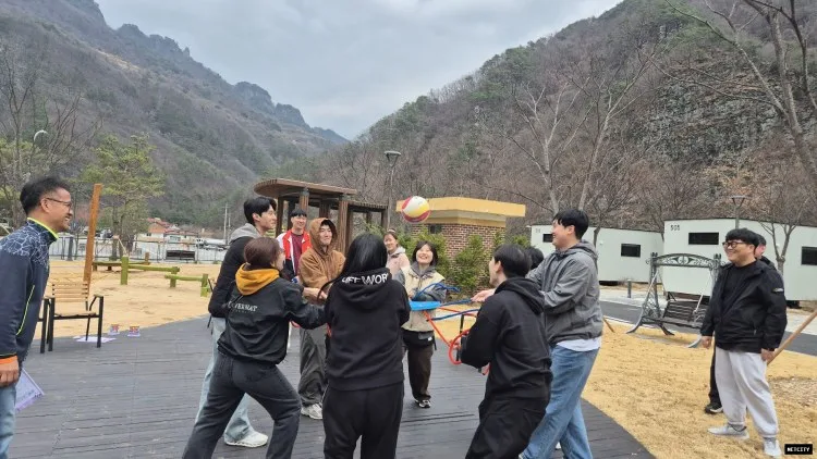 2026년 청량산 수원캠핑장 첫 이용객은 경기도지체장애인협회 수원시지회