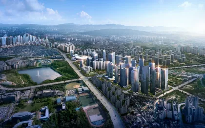 첨단과학연구 도시를 향한 수원 경제자유구역의 다음 장면