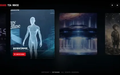 [미래 리포트] 영상 문명의 패러다임을 바꿀 ‘NETBOARD TIA MOVIE’의 등장