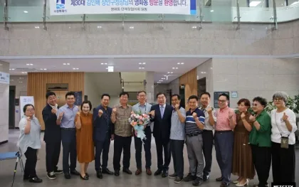 김인배 수원장안구청장, 취임 후 첫 동 방문... 현장 중심 소통 나서