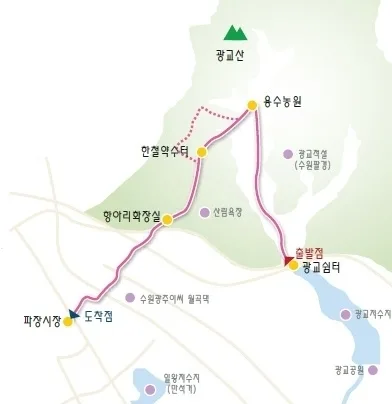 광교산 삼림욕과 함께한 걷기 좋은 '지게길' _2